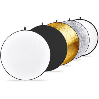 Neewer 5-in-1 Collapsible Multi-Disc Light Reflector (43")