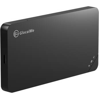 GlocalMe U3 Global MiFi 4G LTE Wi-Fi Hotspot (Black)