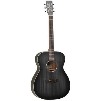 Tanglewood Guitars Blackbird Acoustic Guitar (Smokestack Black Satin)