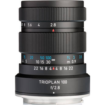 Meyer-Optik Gorlitz Trioplan 100mm f/2.8 II Lens for Canon EF (Black)