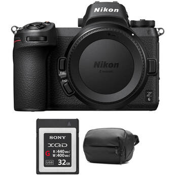 Nikon Z6 Mirrorless Camera with Accessories Kit