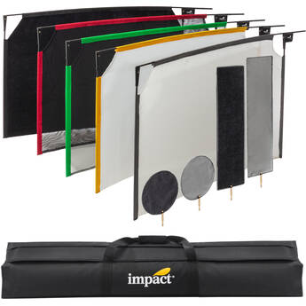 Impact PortaFrame Scrim Flag Kit (18 x 24")