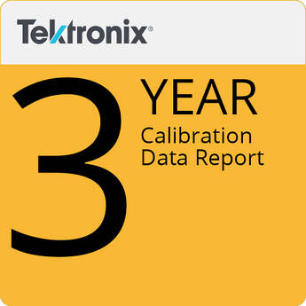 Tektronix Calibration Data Report (3-Year)