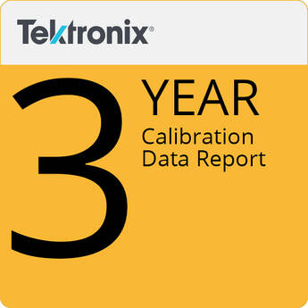 Tektronix 3-Year Calibration Data Report for WVR5250 Waveform Rasterizers
