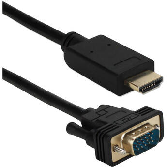 QVS HDMI to VGA Video Converter Cable (3')