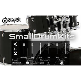 acousticsamples SmallDrumKits Virtual Drum Software (Download)