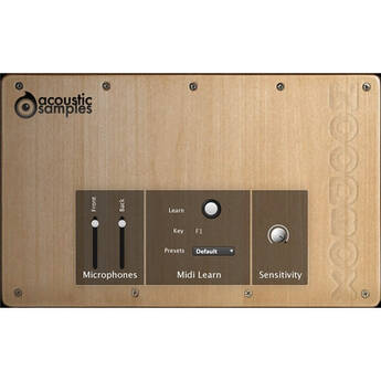 acousticsamples WoodBoxes Virtual Drum Software (Download)