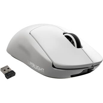 Logitech G PRO X SUPERLIGHT Wireless Gaming Mouse (White)