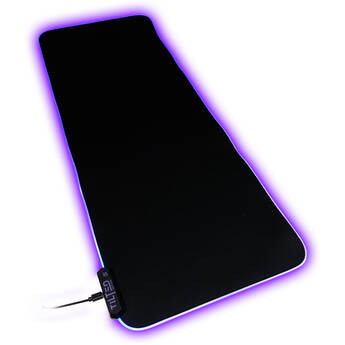 TILTED NATION RGB Extended Gaming Mouse Pad (Black)