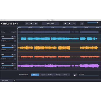 AUDIONAMIX XTRAX STEMS Software (Download, 1-Year Subscription)