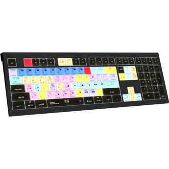Logickeyboard ASTRA 2 Backlit Keyboard for Adobe Premiere Pro CC (Mac, US English)