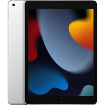 Apple 10.2" iPad (9th Gen, 256GB, Wi-Fi Only, Silver)