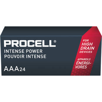Duracell PX2400 Procell Intense High Drain 1.5V AAA Alkaline Batteries (24-Pack)