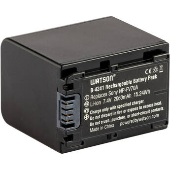 Watson NP-FV70A Lithium-Ion Battery Pack (7.4V, 2060mAh)