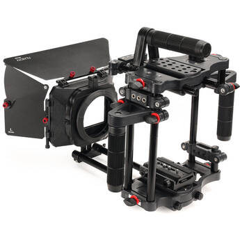 FILMCITY Power DSLR Camera Cage with MB-600 Matte Box Combo Kit