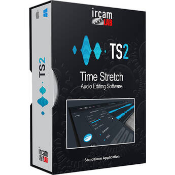 ircamLAB TS2 Time Stretch Audio Editing Software (Download)