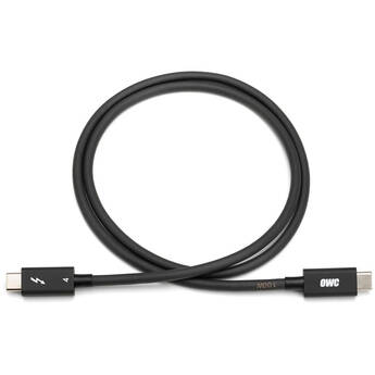 OWC Thunderbolt 4 USB Type-C Male Cable (2.3')