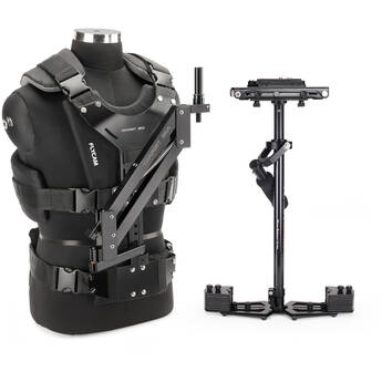 FLYCAM HD-5000 Stabilizer with Sliding QR Platform, Table Clamp, and Comfort Arm & Vest