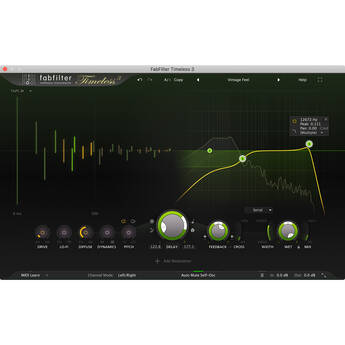 FabFilter Timeless 3 Tape Delay Plug-In (Download)