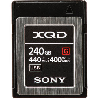 Sony 240GB G Series XQD Memory Card