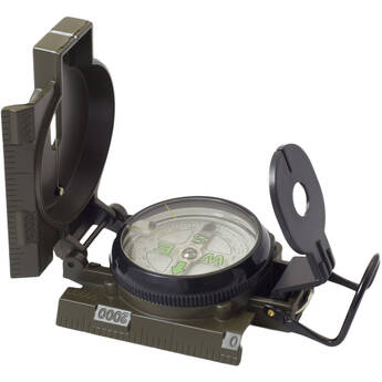 Humvee Military-Style Compass (Olive Drab)