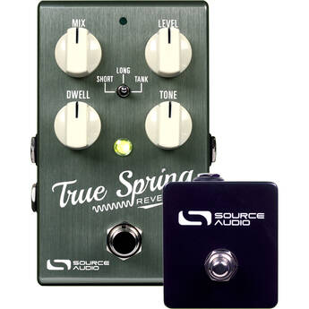 SOURCE AUDIO One Series True Spring Reverb with Tap Switch Bundle