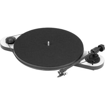 Pro-Ject Audio Systems Elemental Manual Turntable (White & Black)