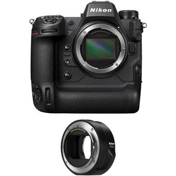 Nikon Z9 Mirrorless Camera with FTZ II Adapter Kit