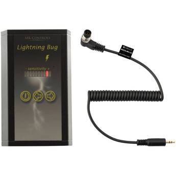 MK Controls Lightning Bug Shutter Trigger with Cable for Select Nikon 10-Pin Cameras Kit