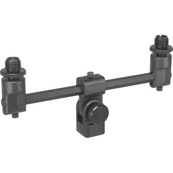 Sabra-Som ST-2 - Universal Double Microphone T Support with 3/8" and 5/8" Threading