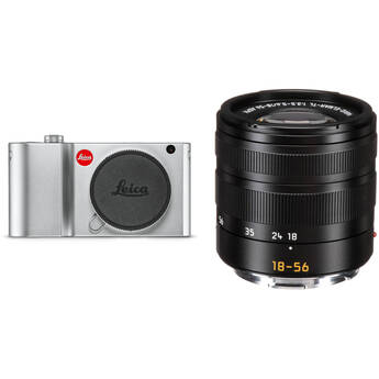 Leica TL2 Mirrorless Camera with 18-56mm Lens Kit (Silver)