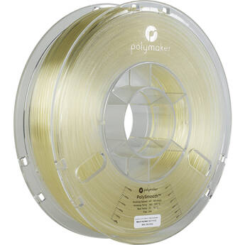 Polymaker PolySmooth 3D Printing Filament 1.65 lb (2.85mm Diameter, Transparent)