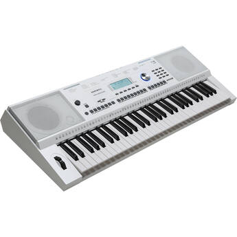 Kurzweil 61-Note Synth Action Portable Arranger Keyboard with Adjustable Touch-Sensitive Keys (White)