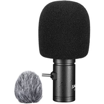 SAIREN Plug-and-Play Microphone with USB Type-C Connector for Mobile Phones