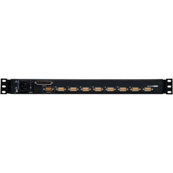 Tripp Lite NetDirector 8-Port 1 RU Rackmount Console KVM Switch with LCD Display