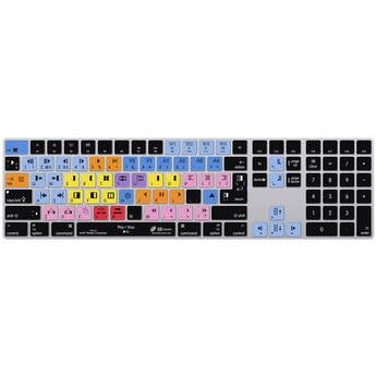 Keyboard Cover for Davinci Resolve fits Apple Ultra-Thin Aluminum Keyboard KBCovers