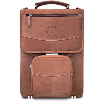MacCase Flight Case Vertical Leather Briefcase & Backpack (Vintage)