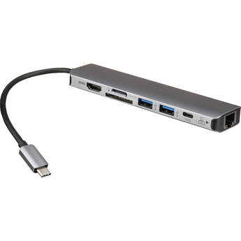 Rocstor USB-C Multiport Docking Station (Gray)