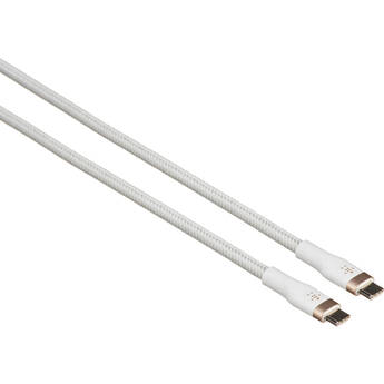cab011bt2mwh - Belkin BOOST CHARGE PRO Flex USB Type-C to USB Type-C Male Cable (6.6', White)