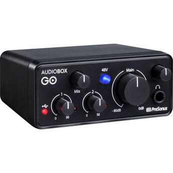 PreSonus AudioBox GO を発表 - 超低価格のコンパクトな