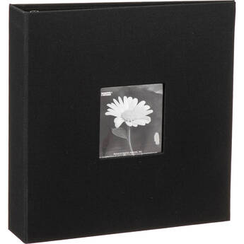 Pioneer Photo Albums T811CBF-BK 3-Ring Binder Frame Fabric Scrapbook (Deep Black)
