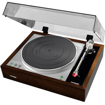 THORENS TD 1601 Semi-Automatic Two-Speed Stereo Turntable (High Gloss Walnut)