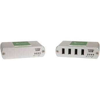 Icron Four-Port USB 2.0 Ranger 2304GE-LAN Gigabit Ethernet LAN Extender System