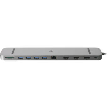 IOGEAR 13-Port Dock Pro USB Type-C Triple HD Dock with Power Delivery 3.0