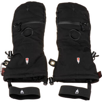 The Heat Company Heat 3 Smart Mittens/Gloves (Size 10, Black)