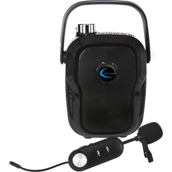 lapel microphone with speaker