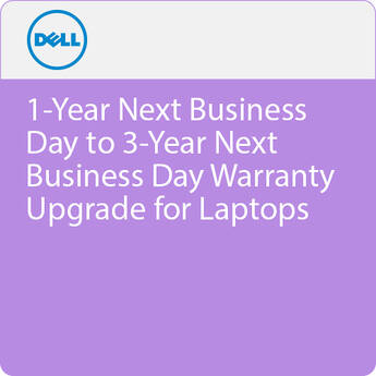 Dell 1-Year Basic Onsite to 3-Year Basic Onsite Warranty Upgrade for Laptops