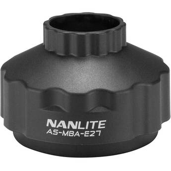 Nanlite BT-BA-SNP-E27 Adattatore Batteria NP-F per Pavobulb 10C E27