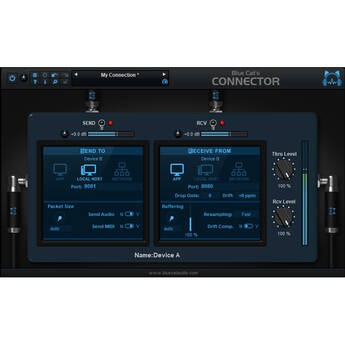 Blue Cat Audio Connector Audio and MIDI Streaming Plug-In (Download)