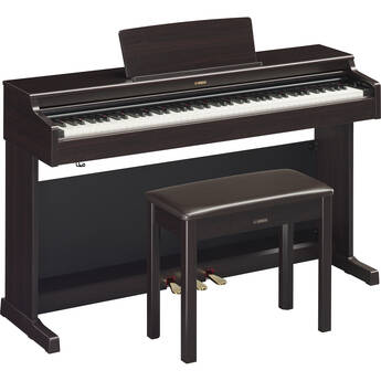 Yamaha ARIUS YDP-165 88-Key Console Digital Piano with Bench (Dark Rosewood)